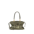 Balmain Bicolor Calf Leather Bos Taurus Handbag