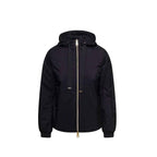 Herno Black Polyamide Bomber