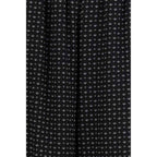 Ermanno Scervino Black Silk Casual Pants