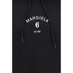 MM6 Black Cotton Sweatshirt