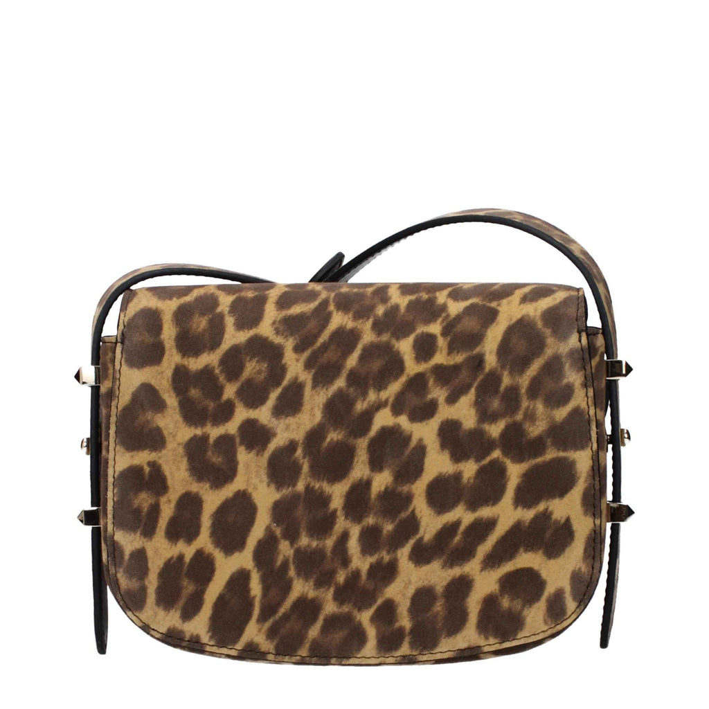 Jimmy Choo Brown Leather Crossbody Bag