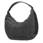 Jimmy Choo Gray Leather Shoulder Bag