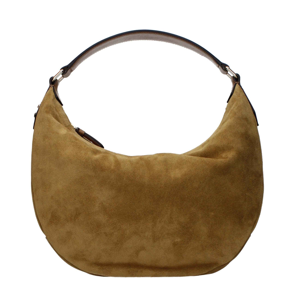 Jimmy Choo Brown Leather Shoulder Bag