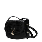 Jimmy Choo Black Leather Crossbody Bag