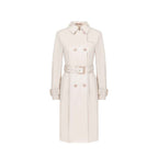 Herno White Cotton Coat