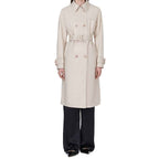 Herno White Cotton Coat