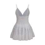 Charo Ruiz White Cotton Casual Dress
