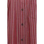 The Andamane Bordeaux Polyester Pattern Shirt