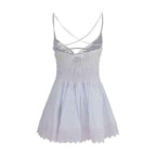 Charo Ruiz White Cotton Casual Dress