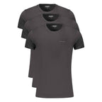 Palm Angels Nero Cotton Men's T-Shirt