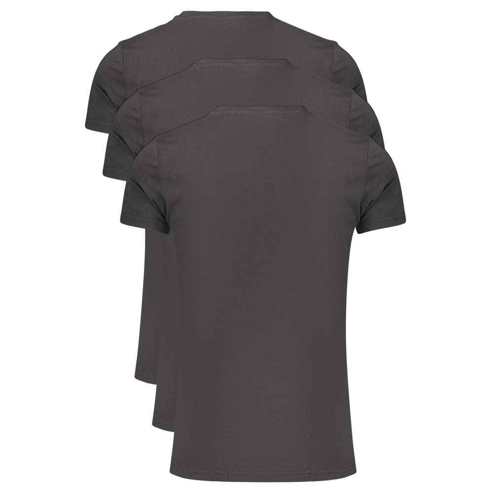 Palm Angels Nero Cotton Men's T-Shirt