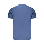 Rifle Blue Cotton Men's Polo Shirt