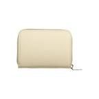 Mario Valentino Beige Polyurethane Women's Wallet