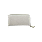 Mario Valentino Silver Polyurethane Womens Wallet