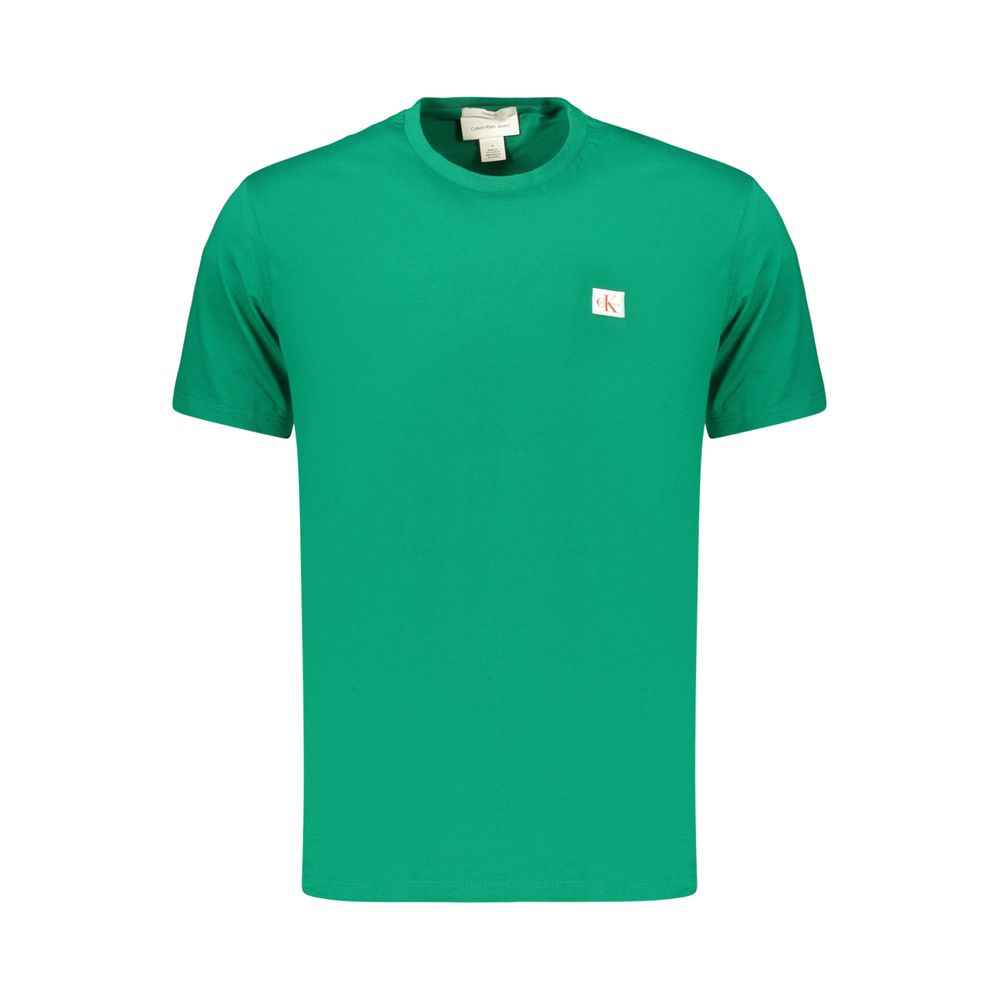 Calvin Klein Green Cotton Men's T-Shirt