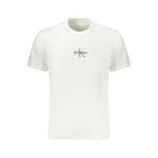 Calvin Klein White Cotton Men's T-Shirt
