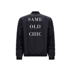 Moschino Black Polyamide Bomber
