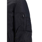 Moschino Black Polyamide Bomber