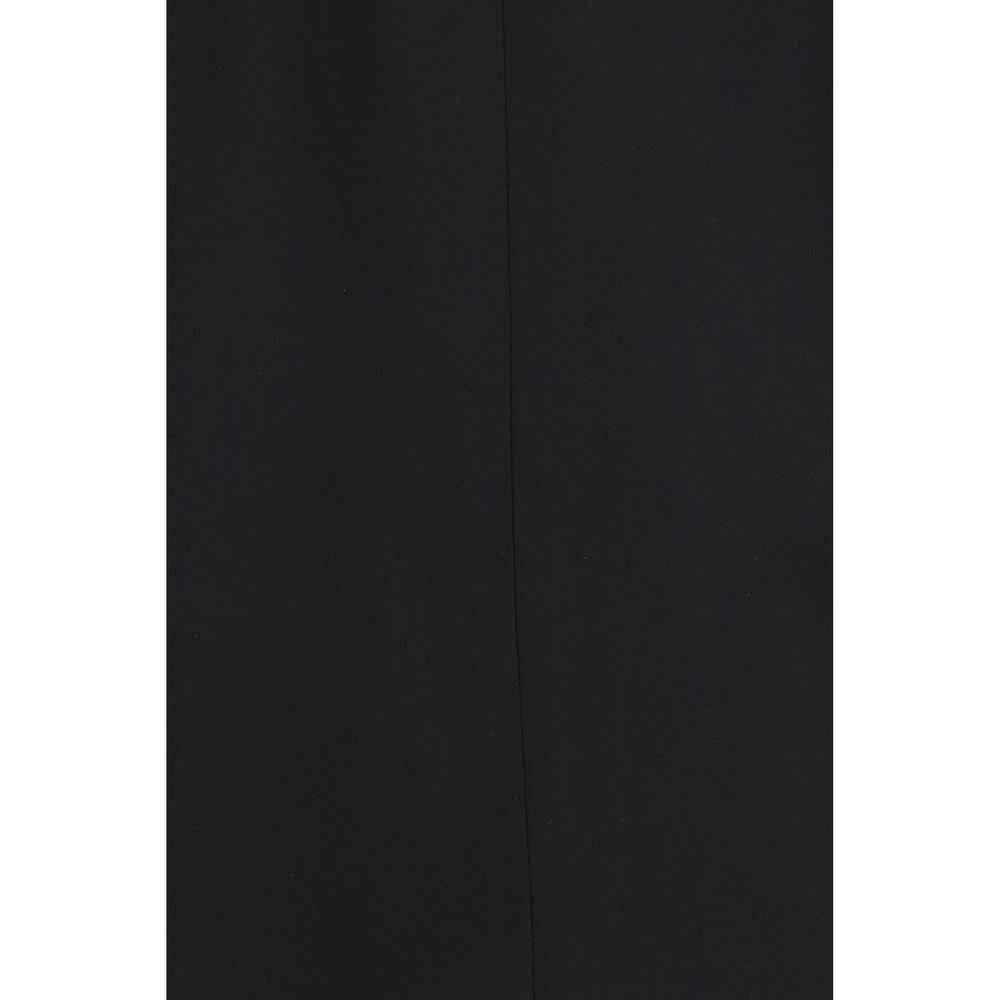 Calvin Klein Black Viscose Full-Length Jacket