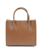 19V69 Italia Brown Leather Tote Bag