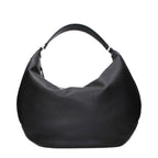 Jimmy Choo Black Leather Shoulder Bag