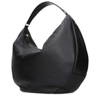 Jimmy Choo Black Leather Shoulder Bag