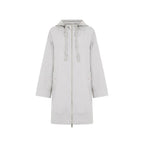 Herno Gray Elastane Coat