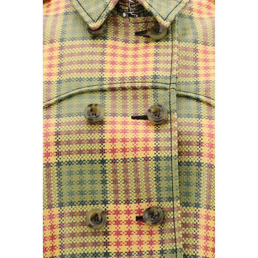 Burberry Multicolor Polyester Trench Coat