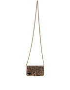 Dolce & Gabbana Flip Cover Brown Leopard Crystal iPhone X - XS Case