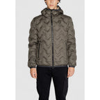 Blauer Bicolor Polyethylene Full-Length Jacket