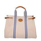 Valentino Garavani Beige Fabric Handbag