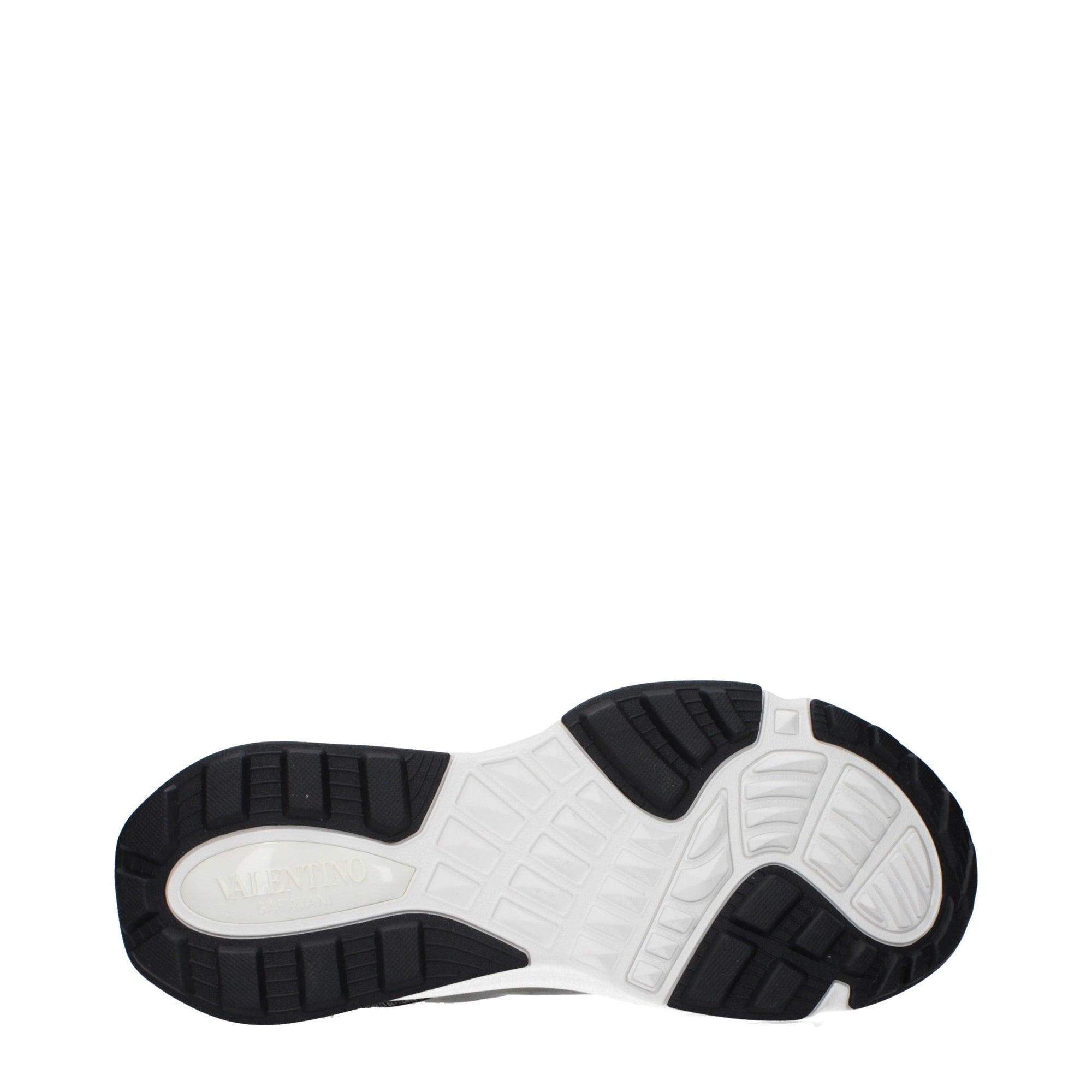 Valentino Garavani Gray Fabric Athletic Sneakers