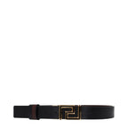 Versace Brown Leather Regular Belt