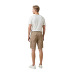Lyle & Scott Beige Cotton Bermuda Shorts