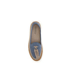 Fratelli Rossetti Blue Calf Leather Bos Taurus Slip-On Loafers