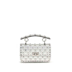Valentino Garavani Silver Lamb Ovis Aries Aries Handbag