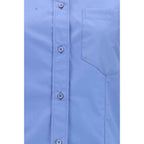 Balenciaga Blue Cotton Shirt