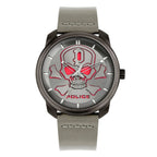 Police Gray Leather Dress Watch