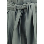 Balmain Bicolor Cotton Bermuda Shorts