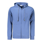 Coveri Moving Blue Cotton Mens Sweatshirt