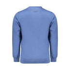 Coveri Moving Blue Cotton Men's Sweatshirt