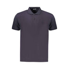 Coveri Moving Blue Cotton Men's Polo