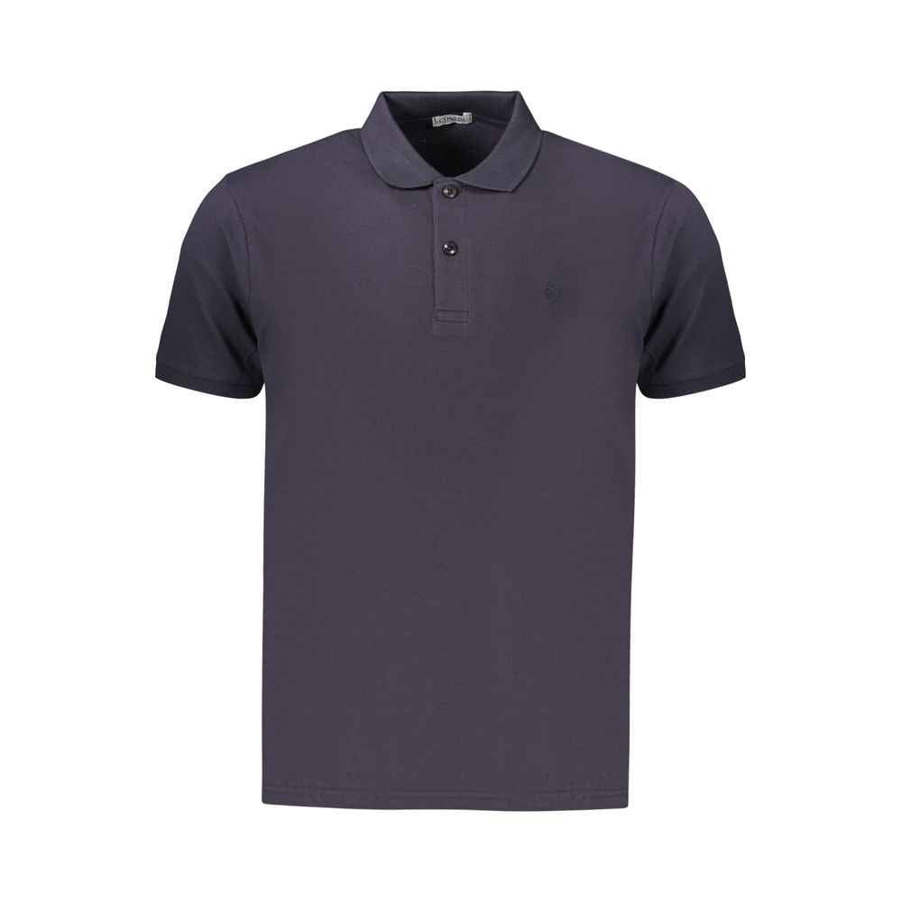 Coveri Moving Blue Cotton Men's Polo