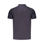 Coveri Moving Blue Cotton Men's Polo