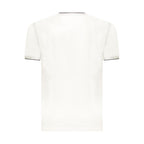 Coveri Moving White Cotton Men's T-Shirt
