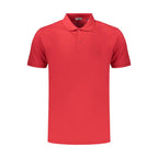 Coveri Moving Red Cotton Men's Polo