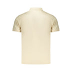 Coveri Moving Beige Cotton Polo Shirt