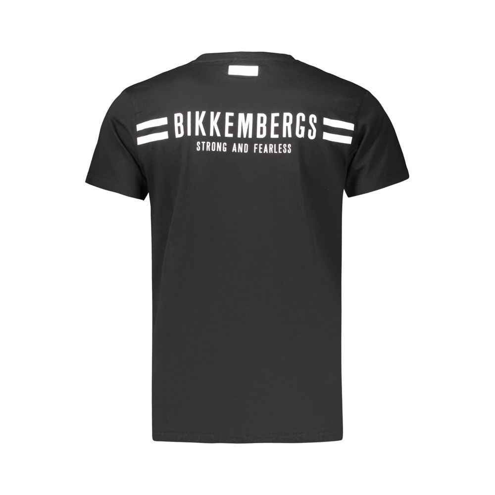 Bikkembergs Black Cotton Men's T-Shirt
