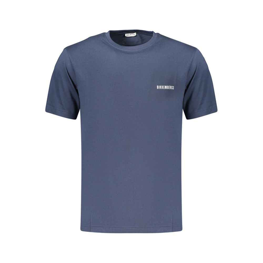 Bikkembergs Blue Cotton Men's T-Shirt