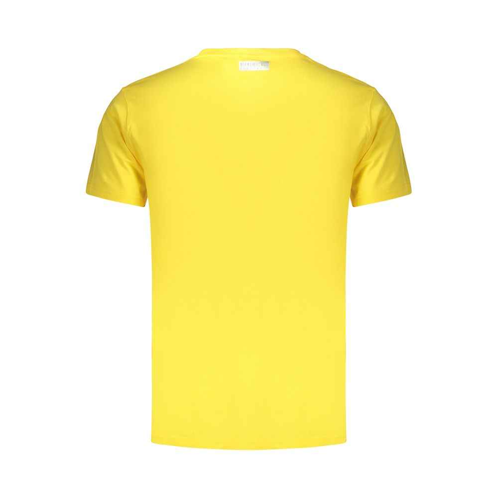 Bikkembergs Yellow Cotton Men's T-Shirt